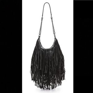 Monserat De Lucca Fringe Handbag NEW